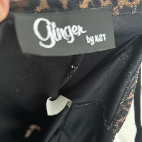 Vintage Y2K‎ Cheetah Print Maxi Midi Slip Dress Medium Brown Black Whimsygoth - Picture 12 of 13